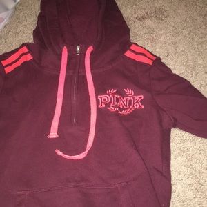 Pink 1/4 zip